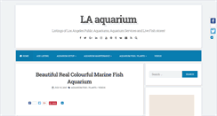 Desktop Screenshot of laaquarium.com